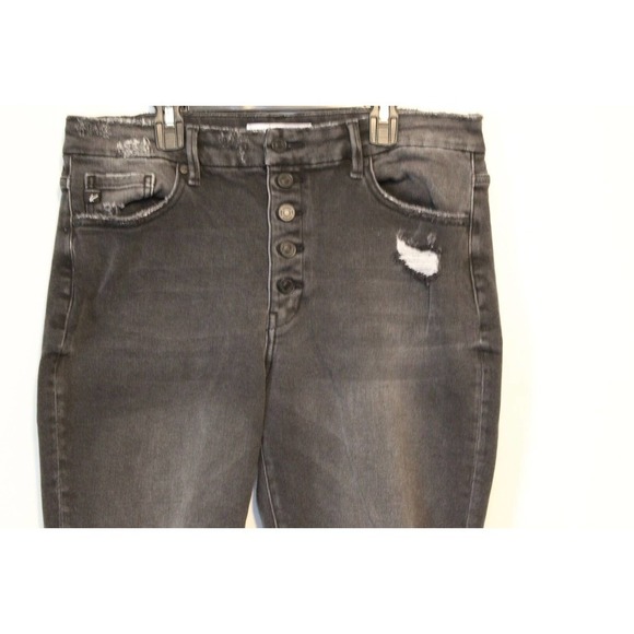 ✨2/$20 KanCan Cassidy Hi Rise Ankle Skinny Stretch Jean Button Fly 15 31 H14545 - Picture 7 of 16